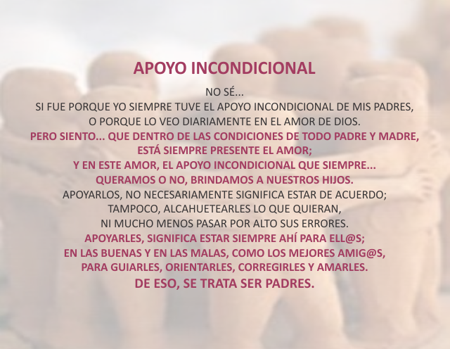 Apoyo incomdicional Abril 21 de 2010